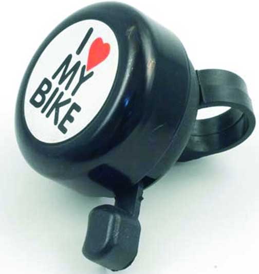 Zvonce za bicikl I Love My Bike Crno 190707