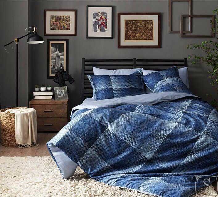 Digital saten dupla posteljina Tess - Image 1