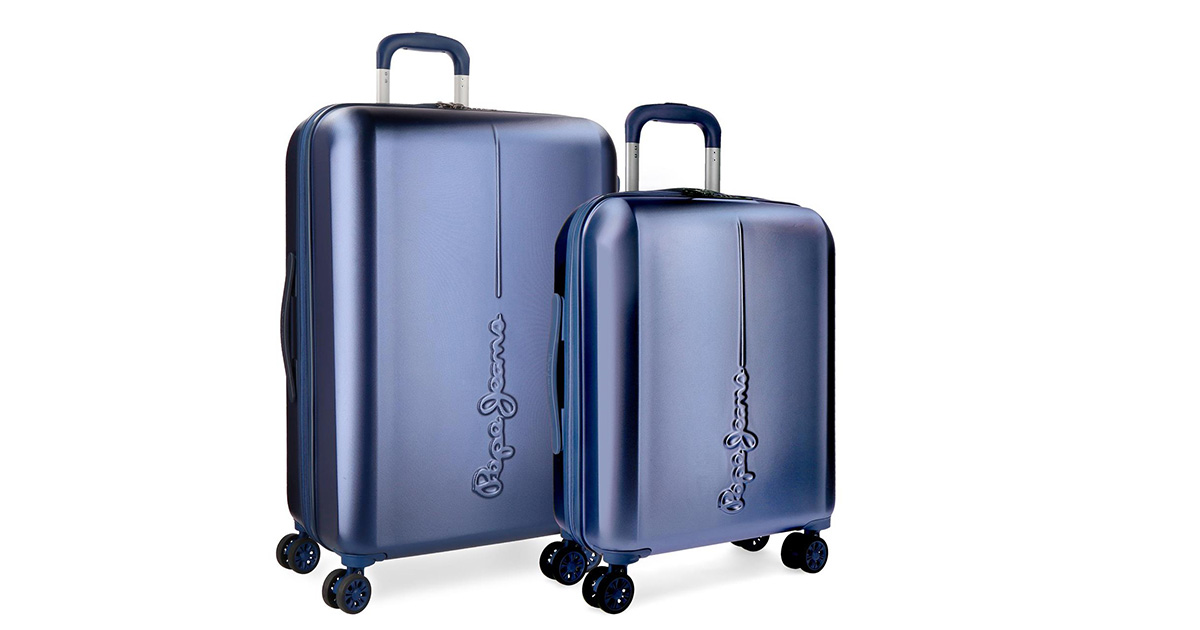 Pepe Jeans by Joumma Bags Set tvrdih kofera 55cm/70cm Cambridge Navy Blue 54189