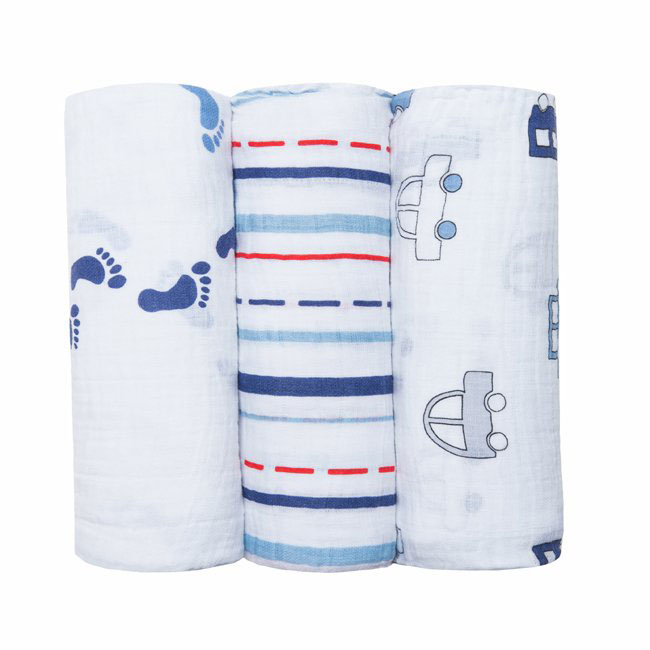 Višenamenske pelene set od 3 komada - plave - Image 1