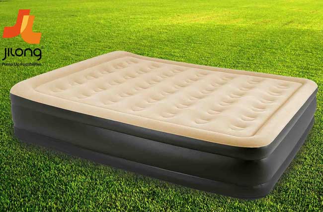 Jilong Krevet na naduvavanje sa ugrađenom pumpom Queen size 27266EU