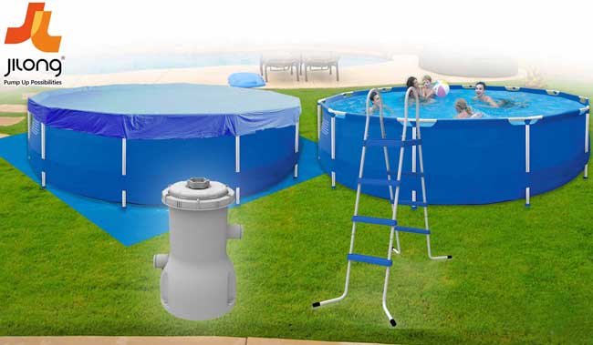 Jilong Bazen sa metalnom konstrukcijom 420x84 Komplet 17542EU - Image 1