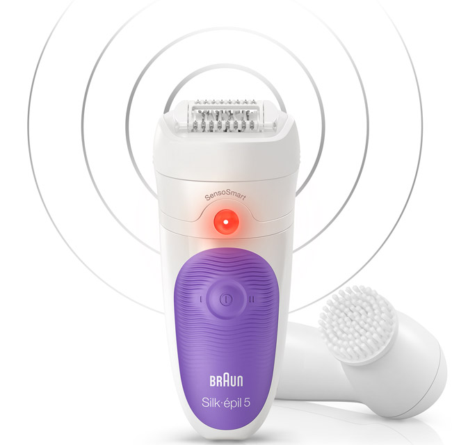 Braun Epilator SES 5-870 SensoSmart Wet and Dry 504739
