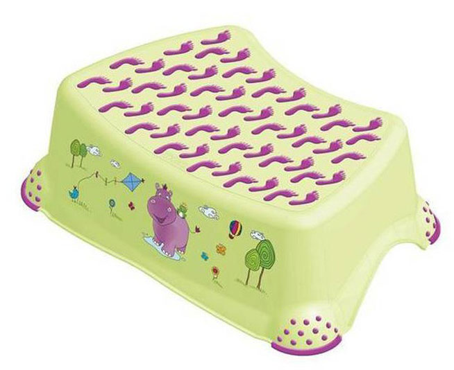 Stepenik za decu Hippo zeleni OKT-8642