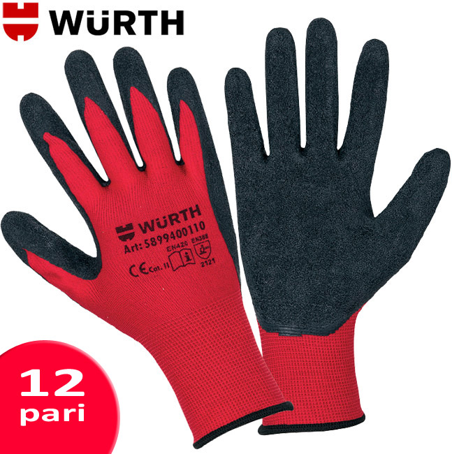 Wurth Zaštitne rukavice Multi Fit vel. 9 Pakovanje: 12 pari - Image 1
