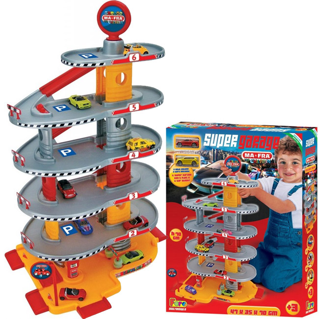 Faro Dečija garaža sa 6 nivoa i dva autića 417058 - Image 1