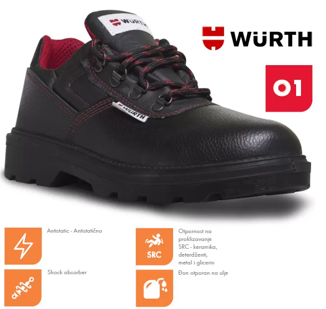 Wurth Radne cipele Tara O1 plitke vel. 44