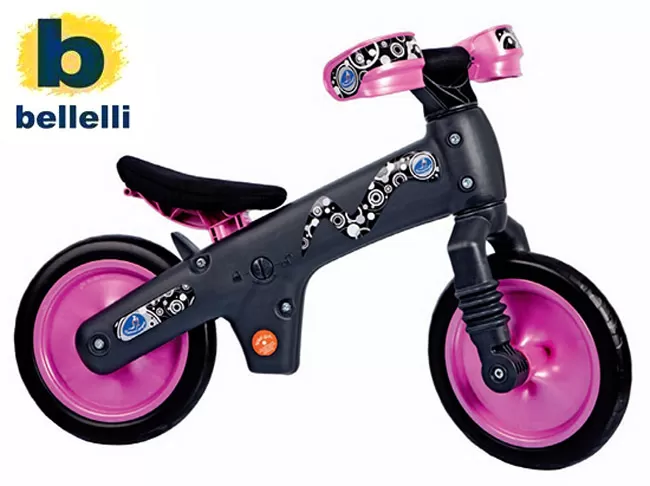 Dečiji bicikl bez pedala Bellelli B Bip Roze 290054