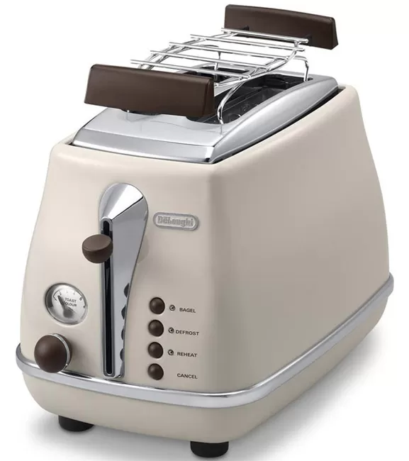 DeLonghi Toster Icona Vintage CTOV 2103 bež
