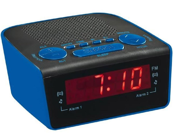 ClipSonic Radio prijemnik sa satom i budilnikom AR314B