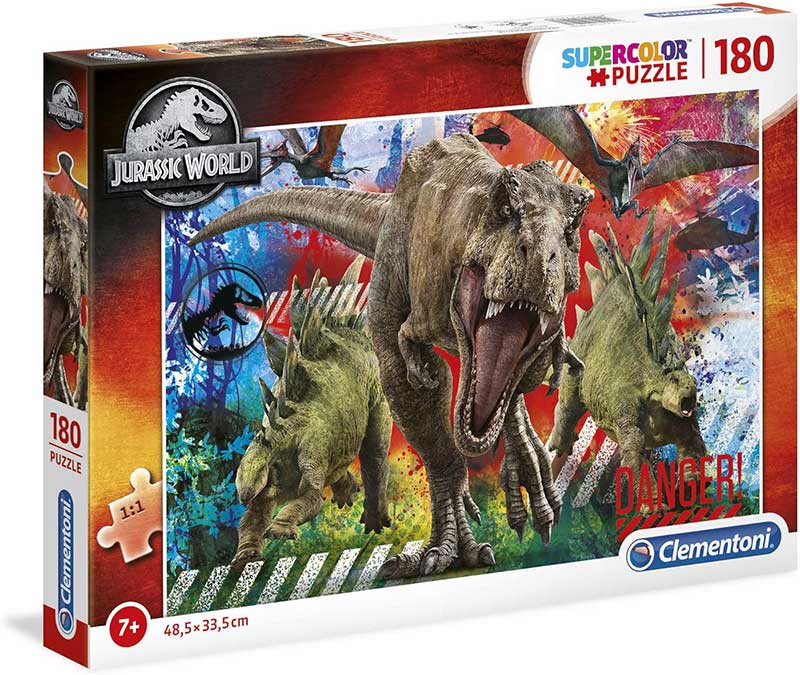 Puzzle slagalica 180 delova Jurassic World Clementoni 29106