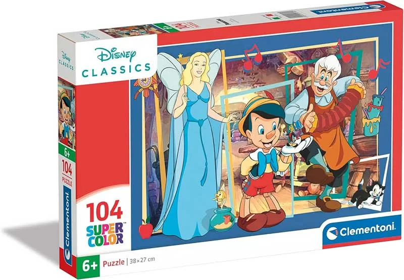 Puzzle slagalice za decu 104 dela Pinokio Clementoni 25756