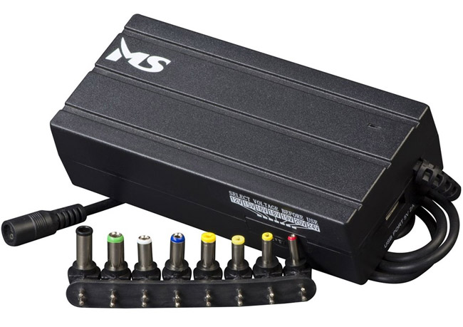 MS Cool AC 90 Univerzalni punjač za laptop sa 8 nastavaka 90W