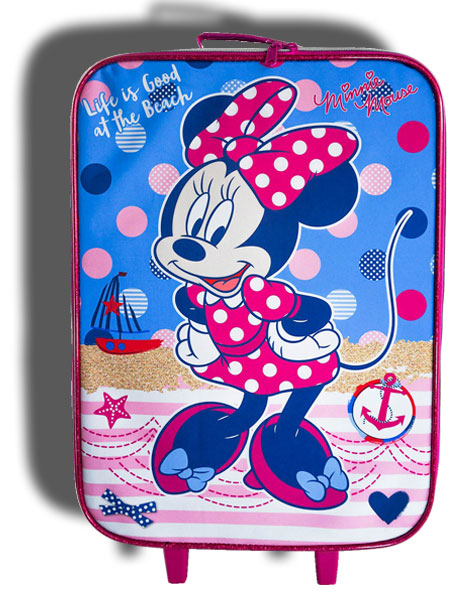 Minnie Mouse Kofer Life Is Good At The Beach Silikonski Točkovi