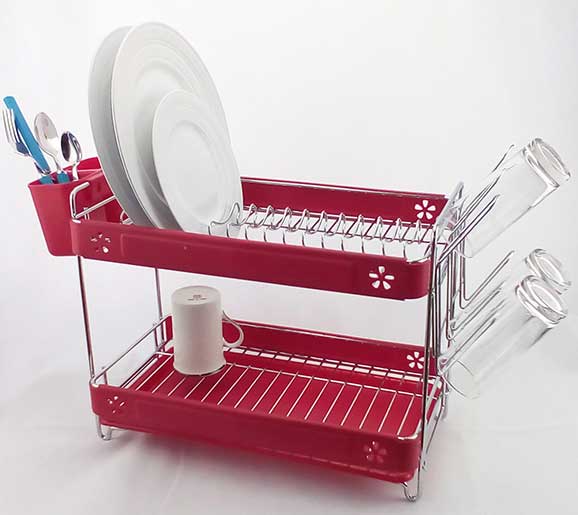 Etažni oceđivač za posuđe Sakura 180443