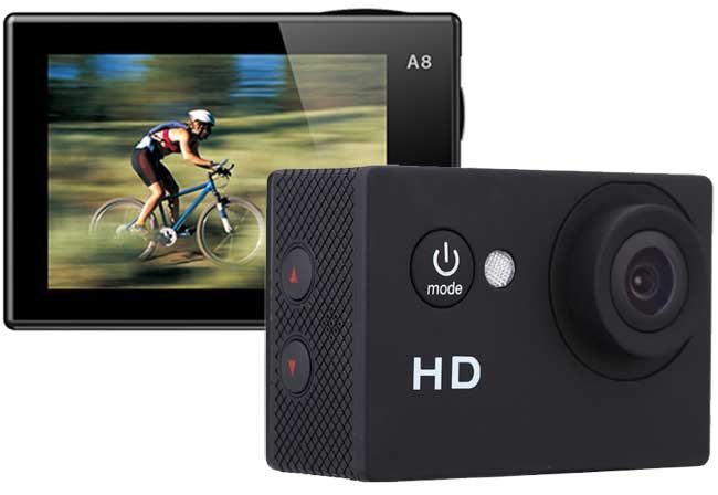 Eken A8 Akciona kamera Crna 024881