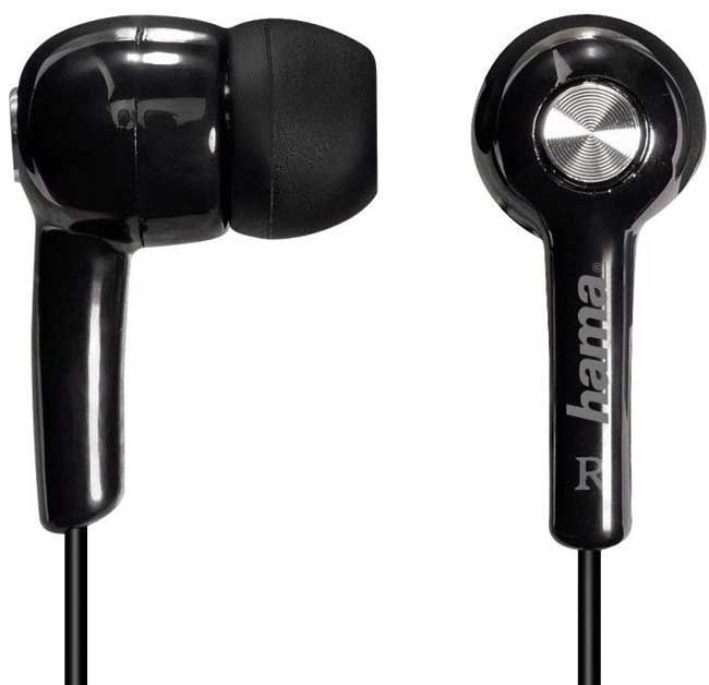Stereo slušalice Hama Basic bubice Black 135615