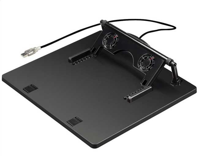 Hama USB Cooler Postolje za laptop sa dva ventilatora 39796