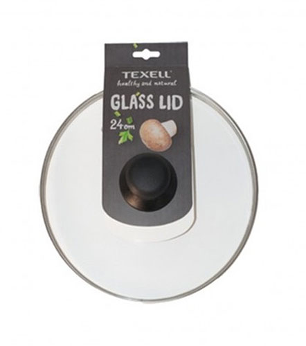 Stakleni poklopac za tiganj Texell 24CM TGL-24