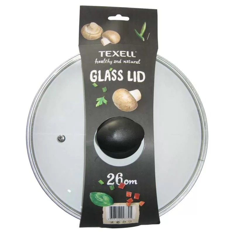 Poklopac stakleni za tiganj Texell 26cm TGL-26