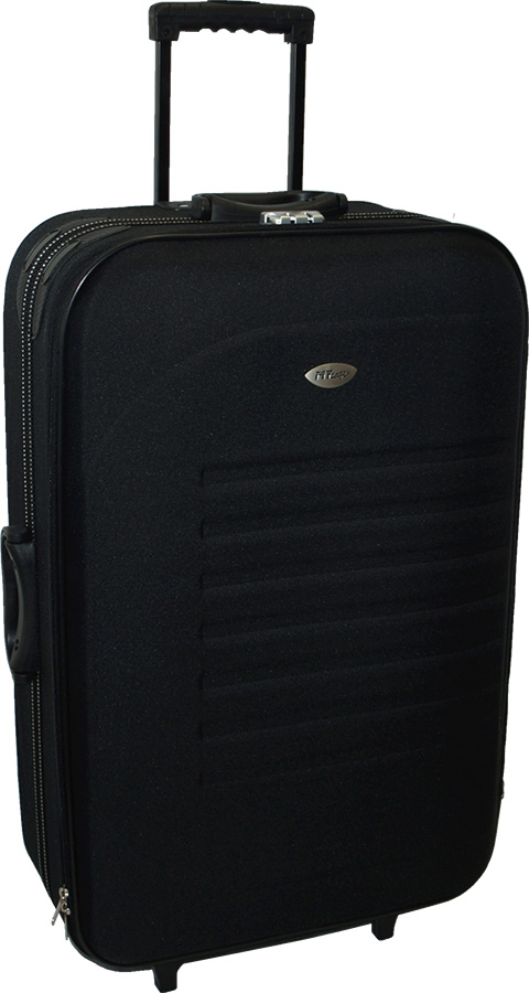 My Case srednji kofer za putovanje 61x40x19cm crni