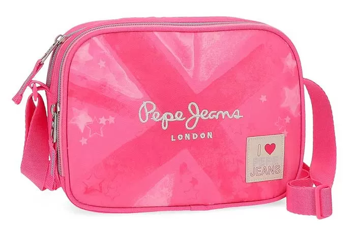 Torbica na rame sa dve pregrade Pepe Jeans Clea 60659