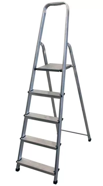 Aluminijumske stajaće merdevine sa 5 stepenika 200580