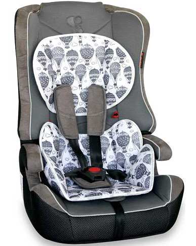 Lorelli Autosedište za decu Explorer 9-36kg Grey Balloons - Image 1