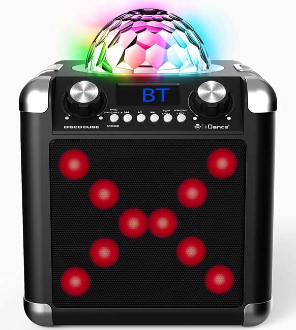 iDance bluetooth zvučnk sa punjivom baterijom BC100L Black