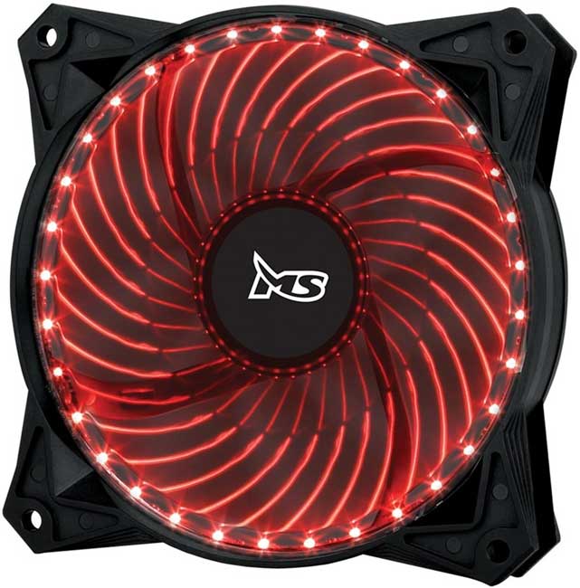 MS PC Freeze 33 12cm Ventilator za kućište Red LED