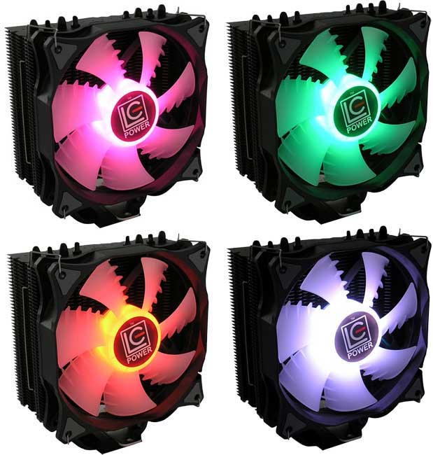 LC Power CPU Cooler Hladnjak za procesor Cosmo Cool LC-CC-120-RGB