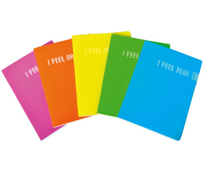 Sveske A4 na linije - pakovanje 10 komada I Feel Color