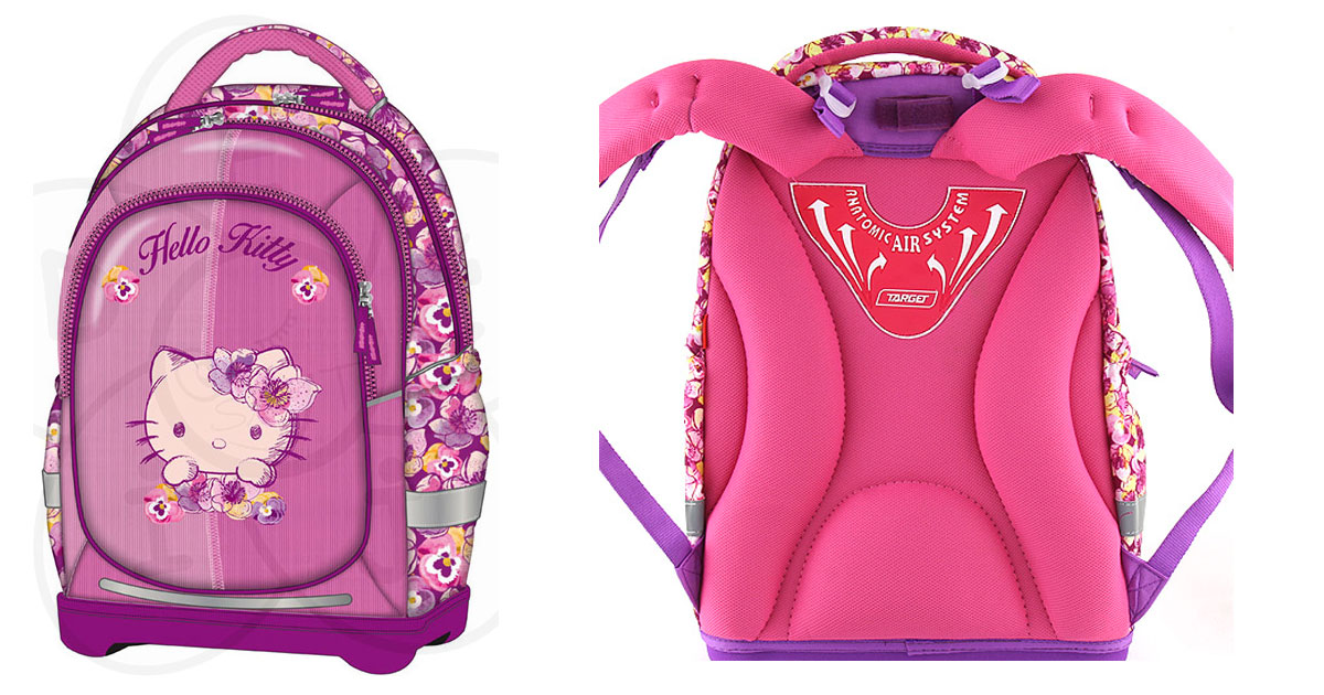 TARGET Anatomski Školski Ranac - SUPERLIGHT HELLO KITTY VIOLET 17441