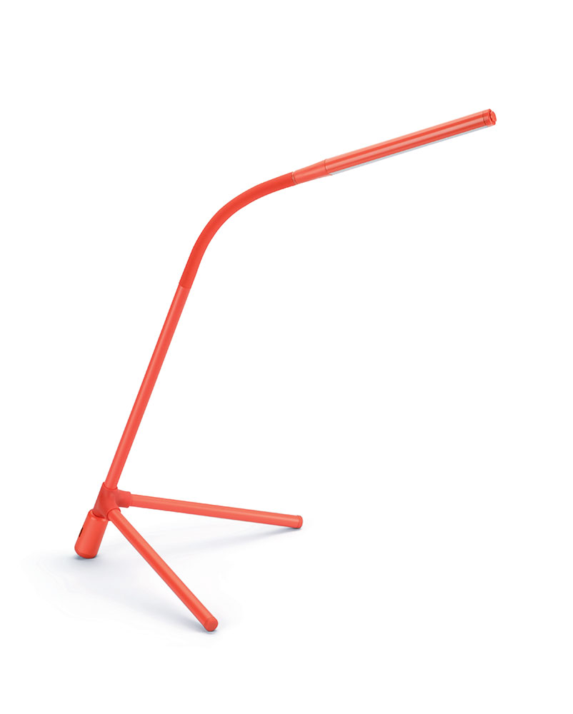 Stona svetiljka Geometry LED 1x1.5W crvena