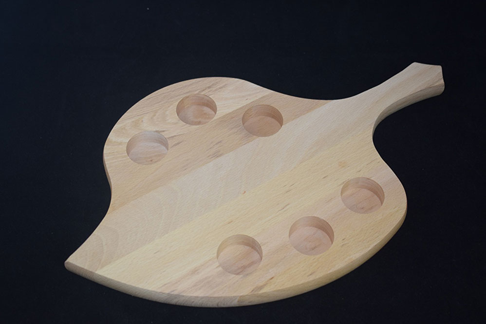 Kuhinjska daska za sečenje i mezetluk od bukve