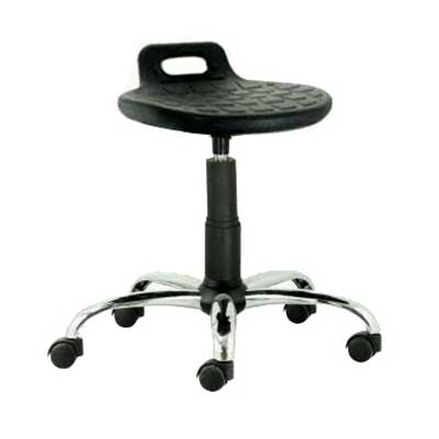 Radna laboratorijska stolica M 620 pu/y/y/c/l1/t1 Crna