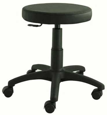 Radna laboratorijska stolica M 620 tapacirana y/y/br5/l1/t1 Crna