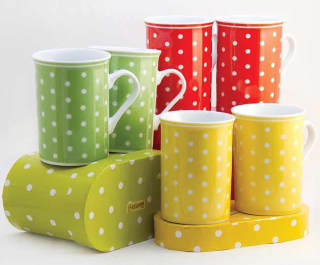 Set šolja sa kutijom Maestro MR10032 Zelene