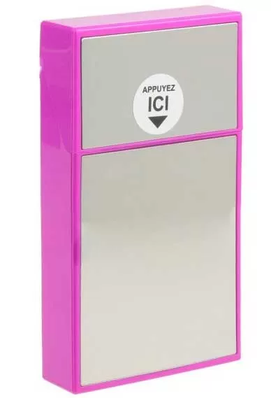 Kutija za cigarete Etui Slim Tabakera Ljubičasta 1043