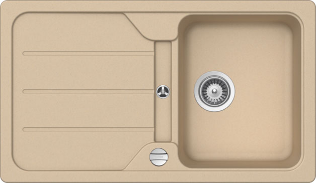 Granitna sudopera Formhaus D-100S moonstone