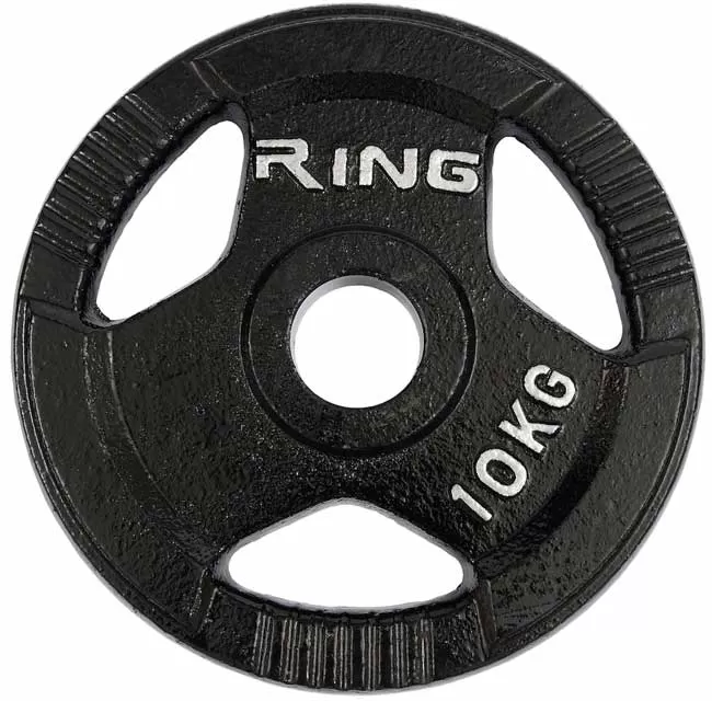 Olimpijski liveni teg sa hvatom 10kg Ring PL14-10