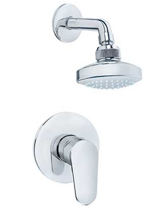 Rosan Baterija za tuš kadu sa uzidnim tušem bez izliva JA311001