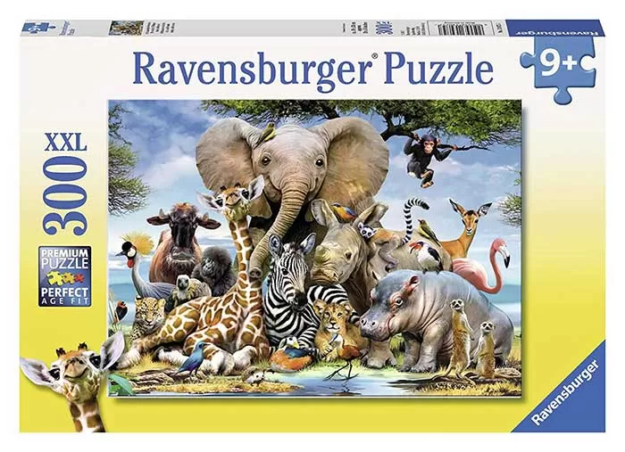 Puzle 300 delova - Afrički prijatelji - Ravensburger 13075