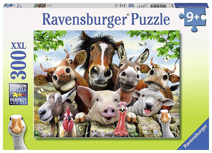 Puzle 300 delova - Selfi sa farme - Ravensburger 13207