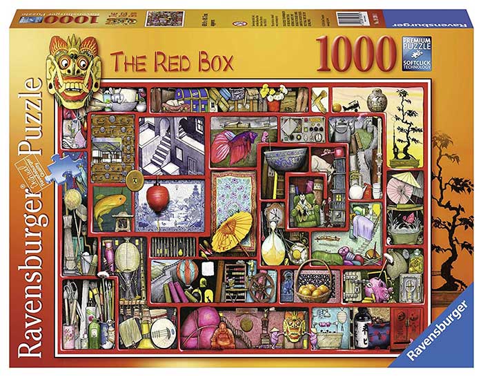 Ravensburger Puzzle 1000 delova - Crvena kutija Kolin Tompson 19398