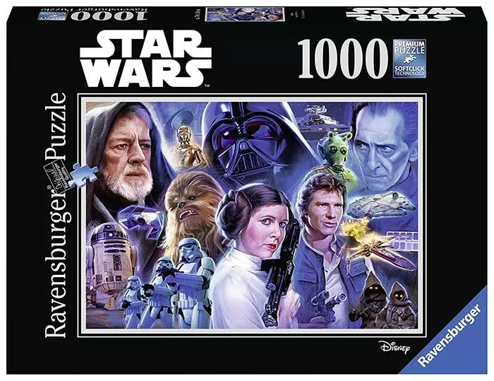 Slagalica od 1000 delova - Star Wars Kolekcija 1 - Ravensburger 19763