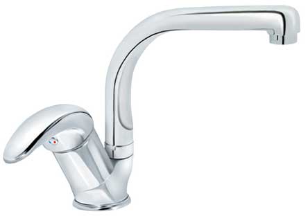 Rosan Jednoručna baterija sa tri cevi za sudoperu - protočni bojler JP382203 - Image 1