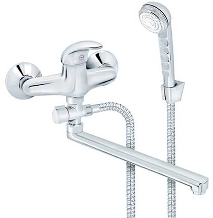 Rosan Jednoručna baterija za kadu sa ručnim tušem JP341001