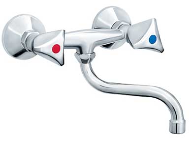 Rosan Zidna slavina za toplu i hladnu vodu K01114