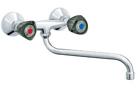 Rosan Zidna baterija za sudoperu ili lavabo Izliv 300mm KF01130